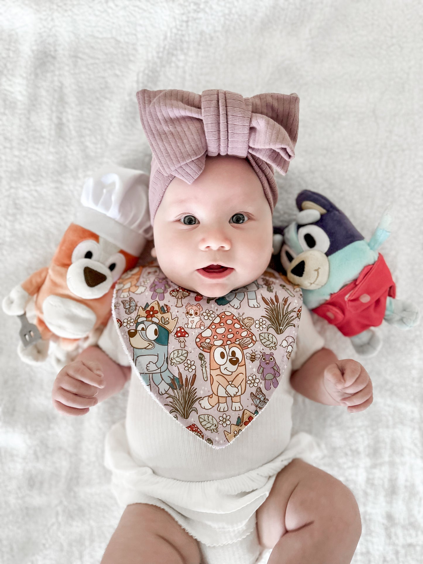 Garden Bluey Bib