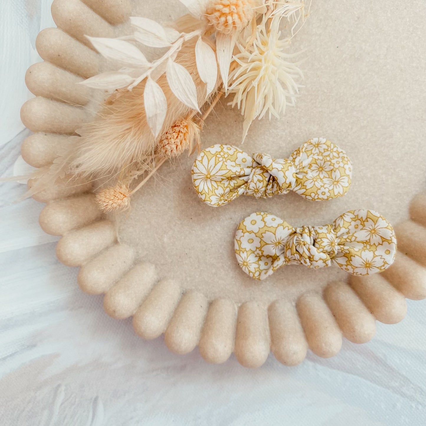 Goldie Petite Pigtail Bow Set