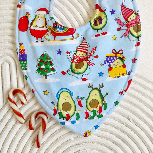 Avo Merry Christmas Bib