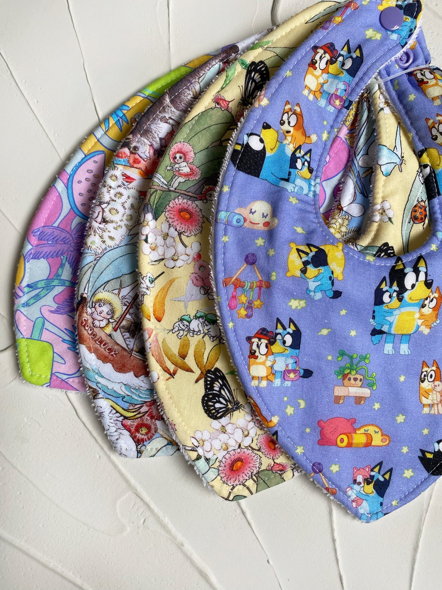 Characters Dribble Bib Pack