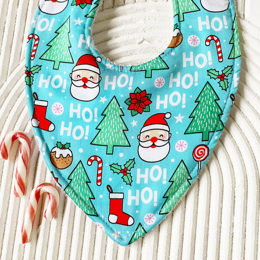 Happy Santa Bib