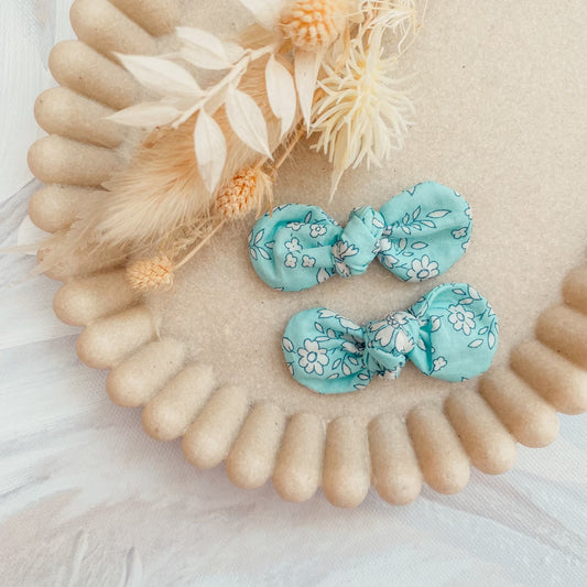 Luna Petite Pigtail Bow Set