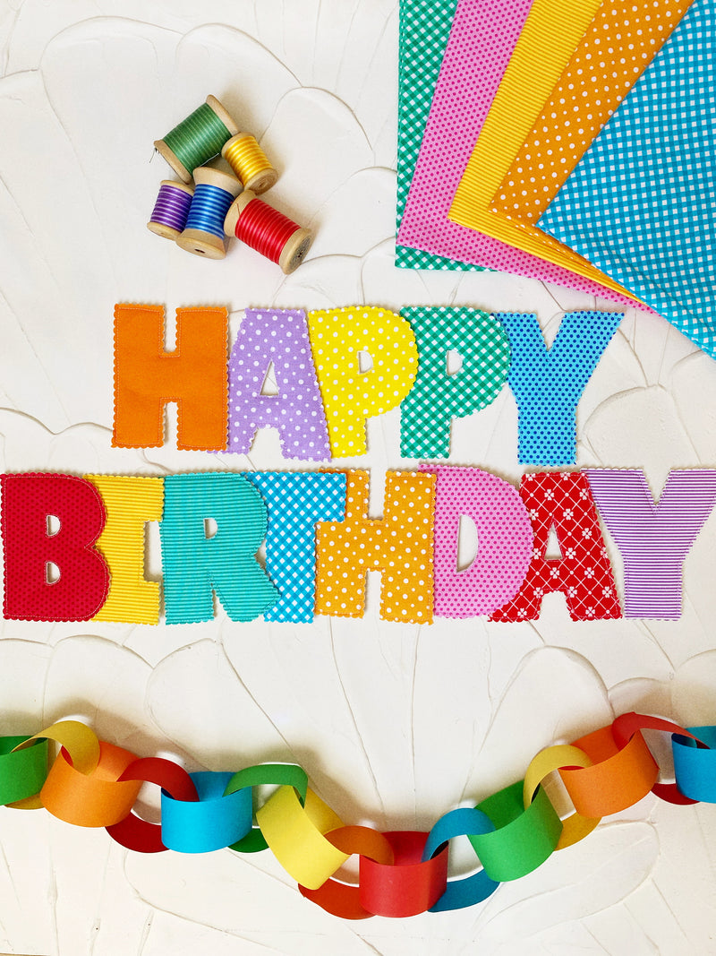 🎂 HAPPY BIRTHDAY Hanging Garland