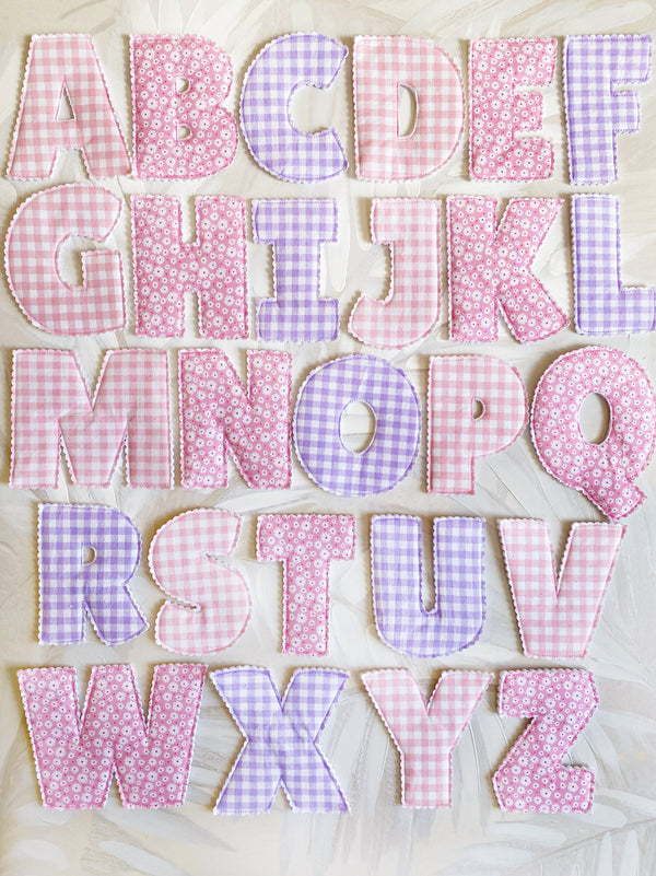 🍎🦓 Full A-Z Alphabet Garland