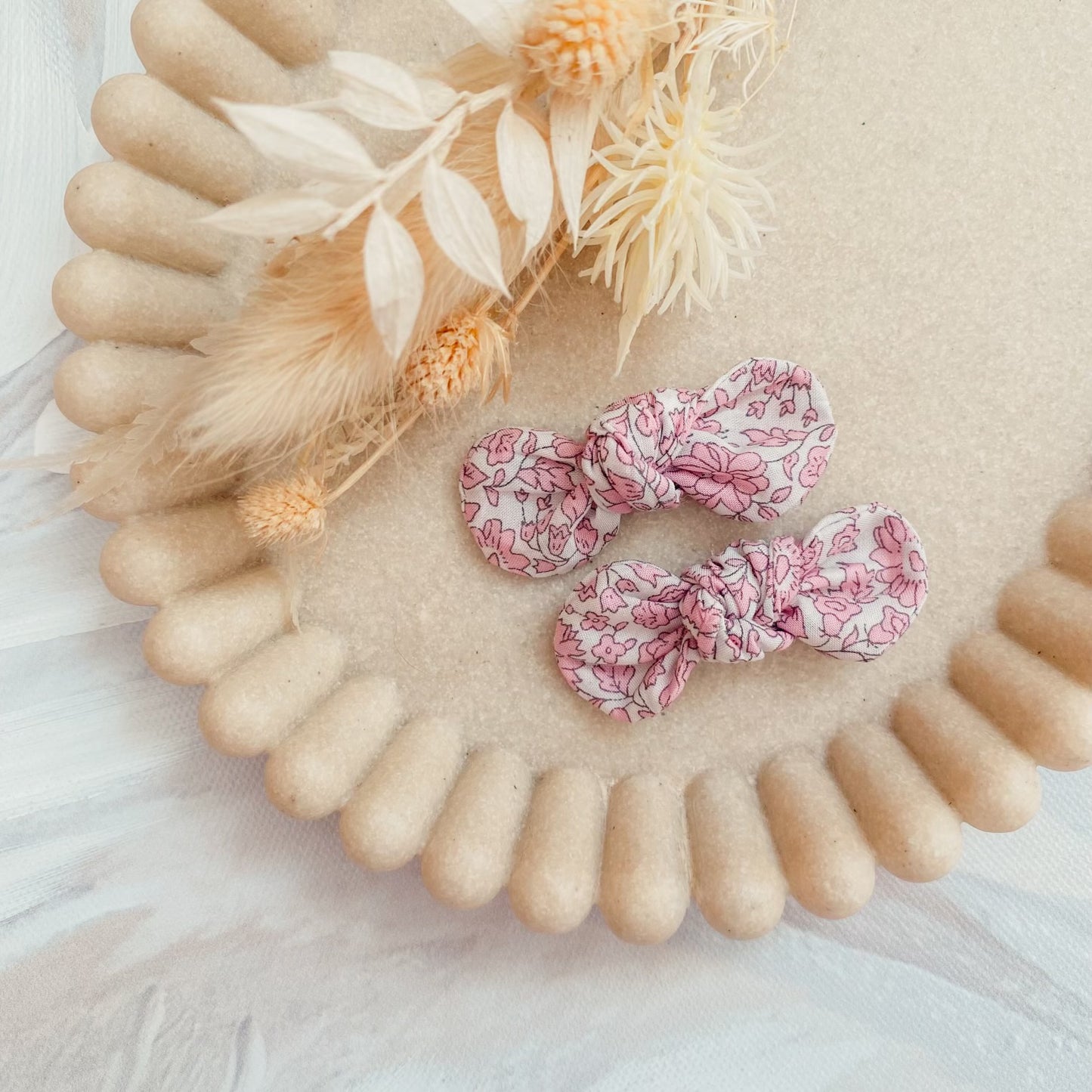 Isla Petite Pigtail Bow Set