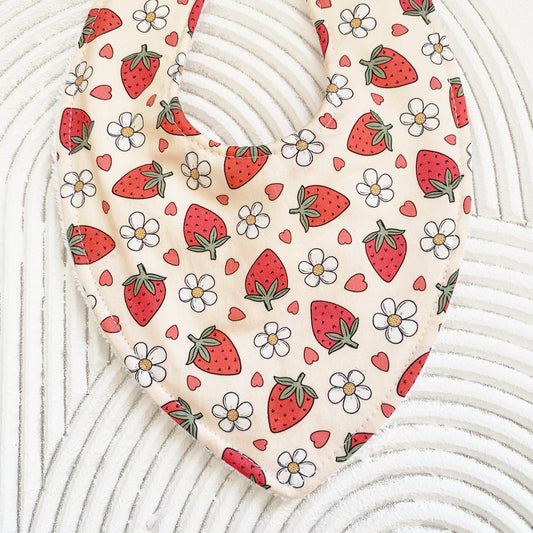 Strawberry Fields Bib