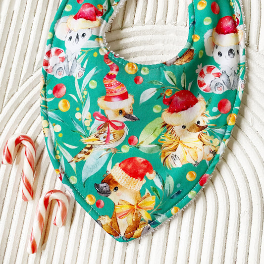 Aussie Christmas Bib