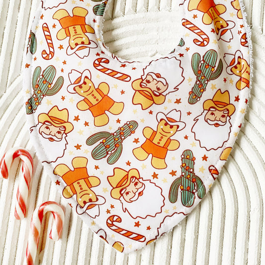 Howdy Holidays Bib