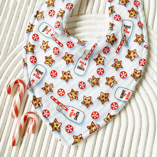 Santa Snacks Bib