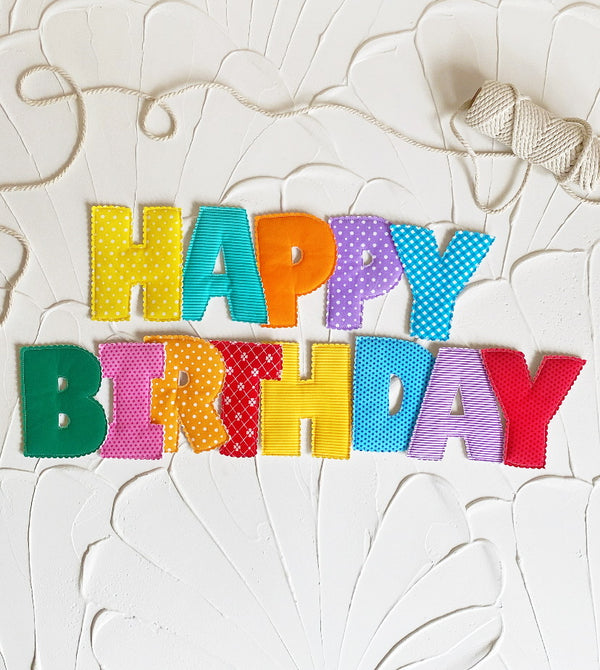 🎂 HAPPY BIRTHDAY Hanging Garland