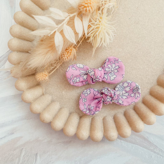 Ellie Petite Pigtail Bow Set