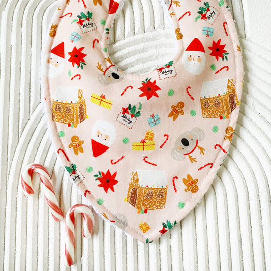 Happy Holidays Bib
