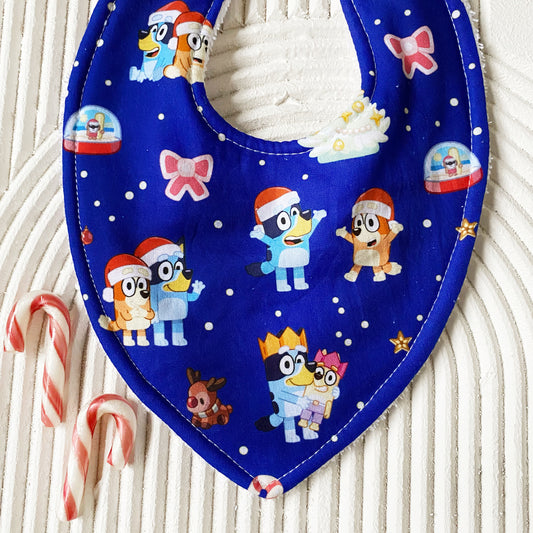 Festive Bluey Bib