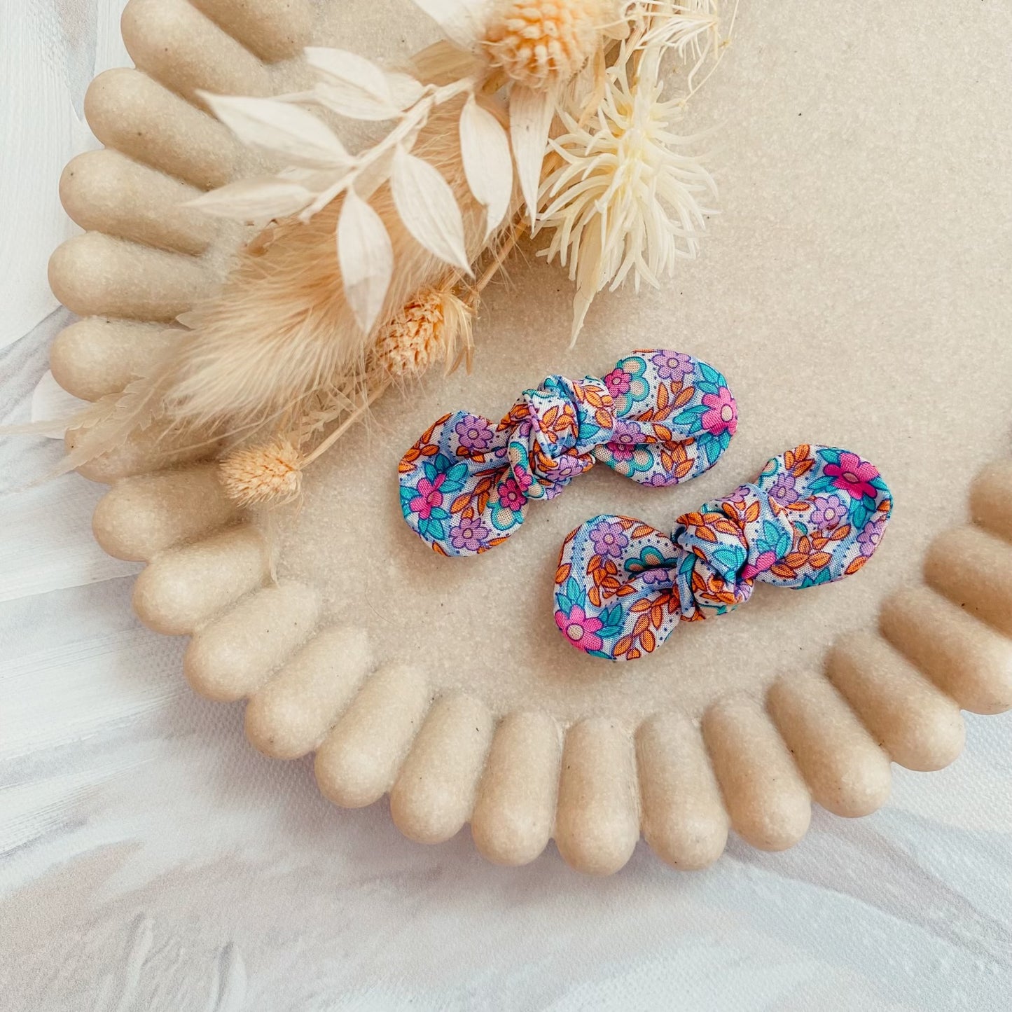 Marnie Petite Pigtail Bow Set