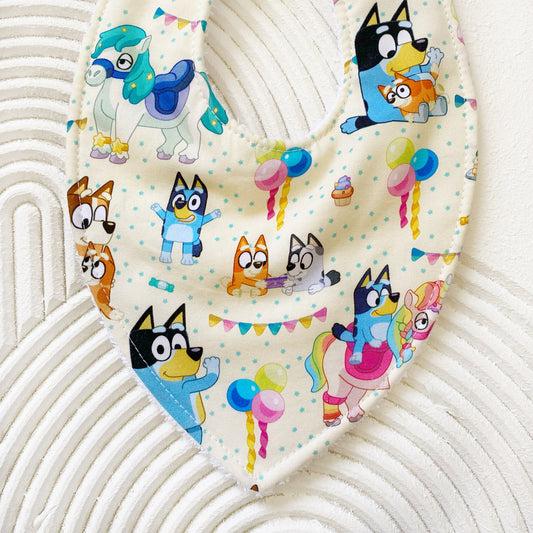 Birthday Bluey Bib