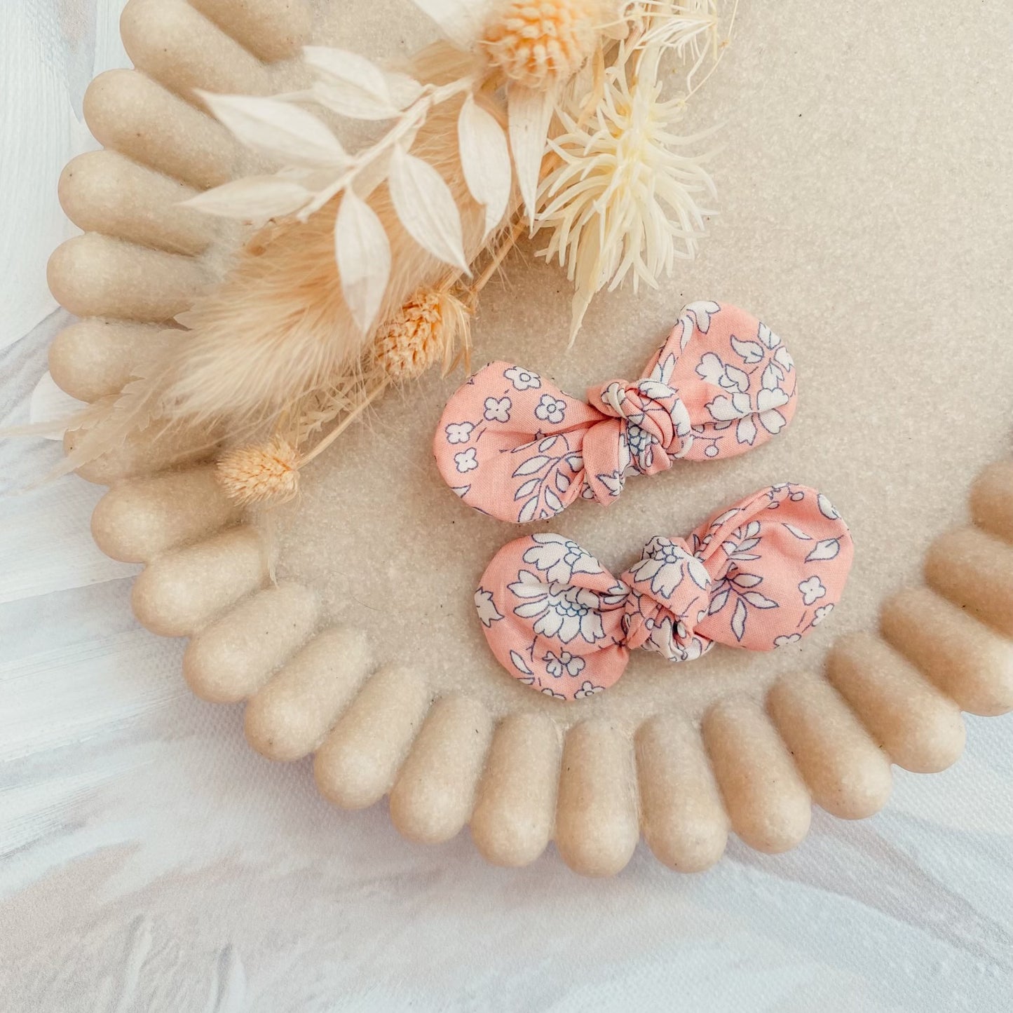 Mae Petite Pigtail Bow Set