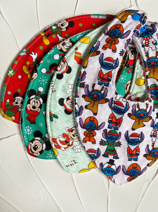 Stitch/Mickey Dribble Bib Pack